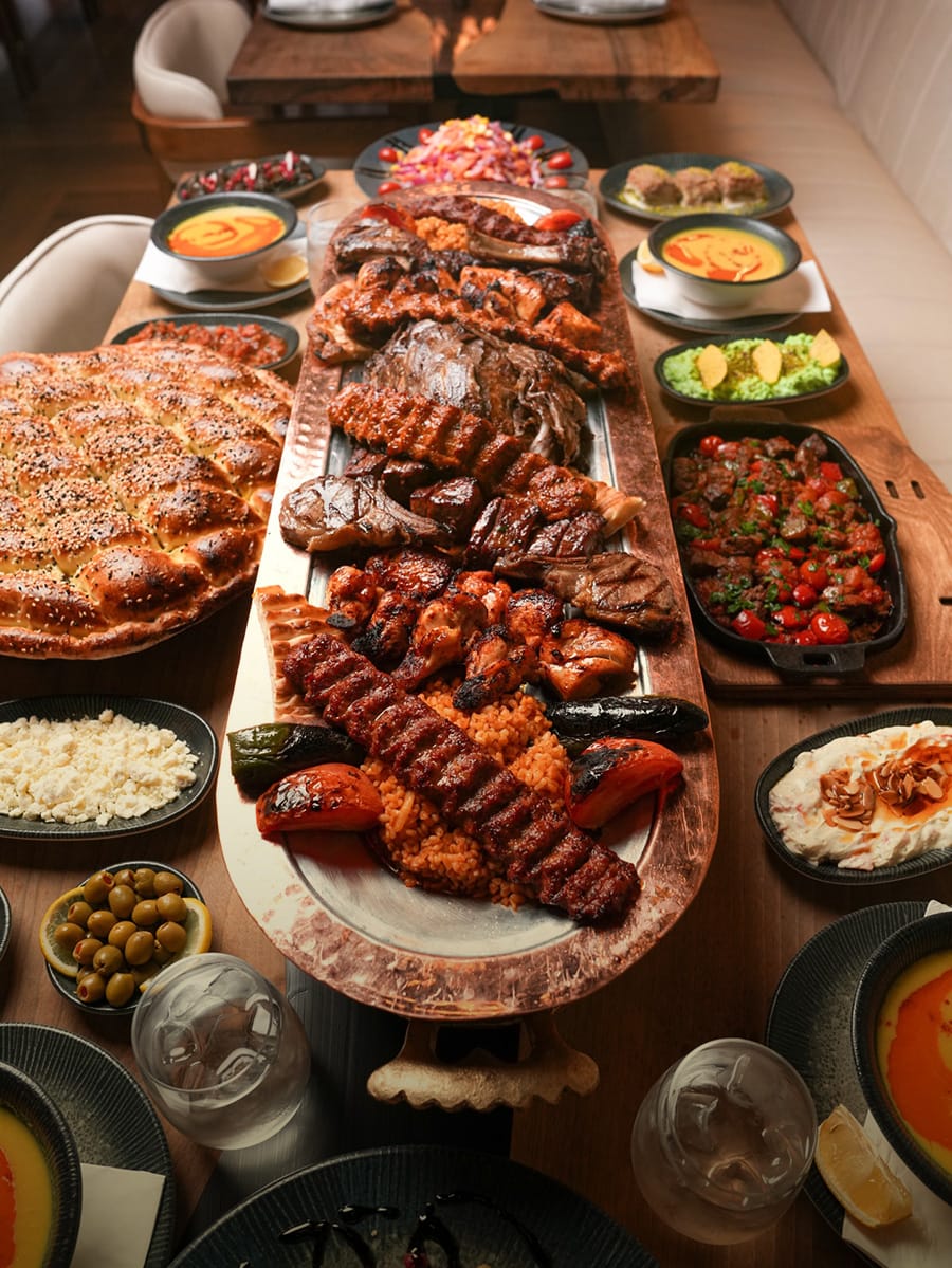 A La Carte Menu